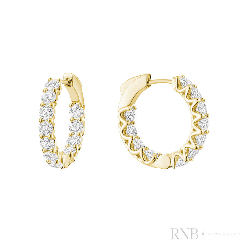 Lab Grown Diamond Earrings