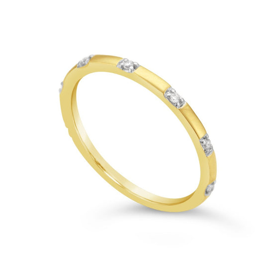 Diamond Stacking Ring