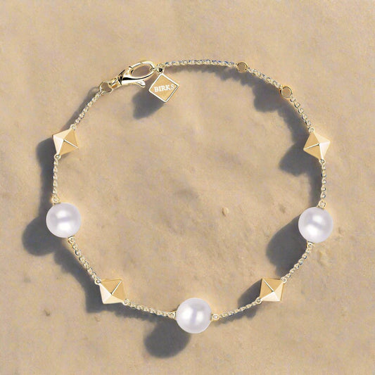 Adjustable Pearl Bracelet