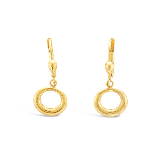 Gold Drop Style Earring