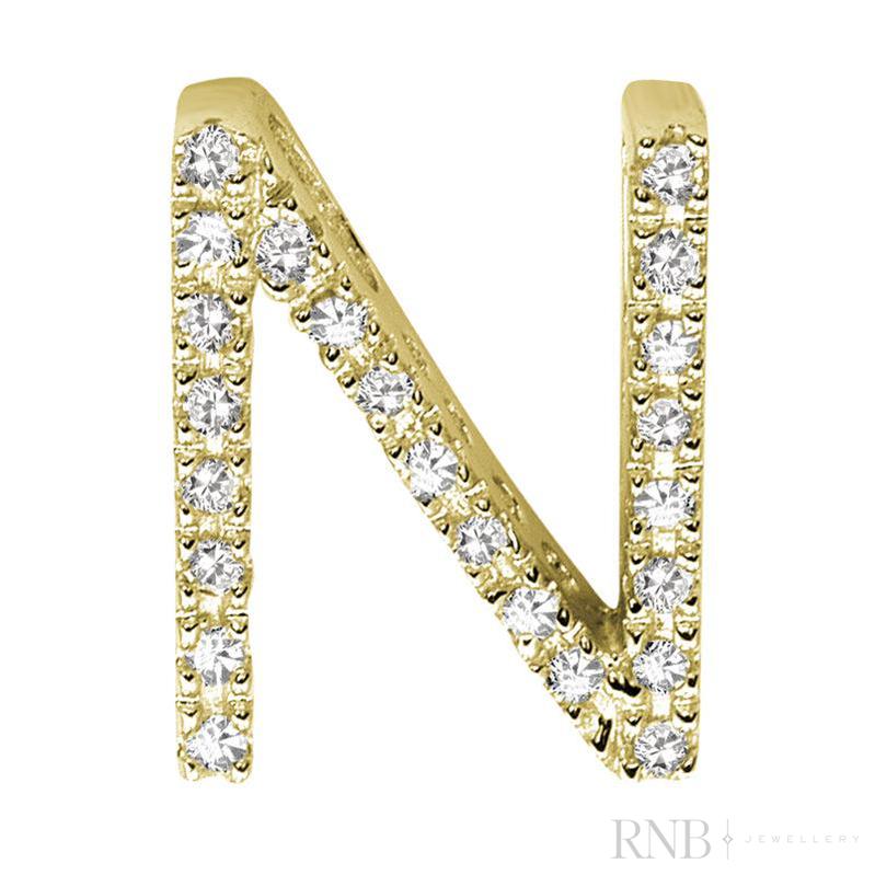 Block Diamond Initials