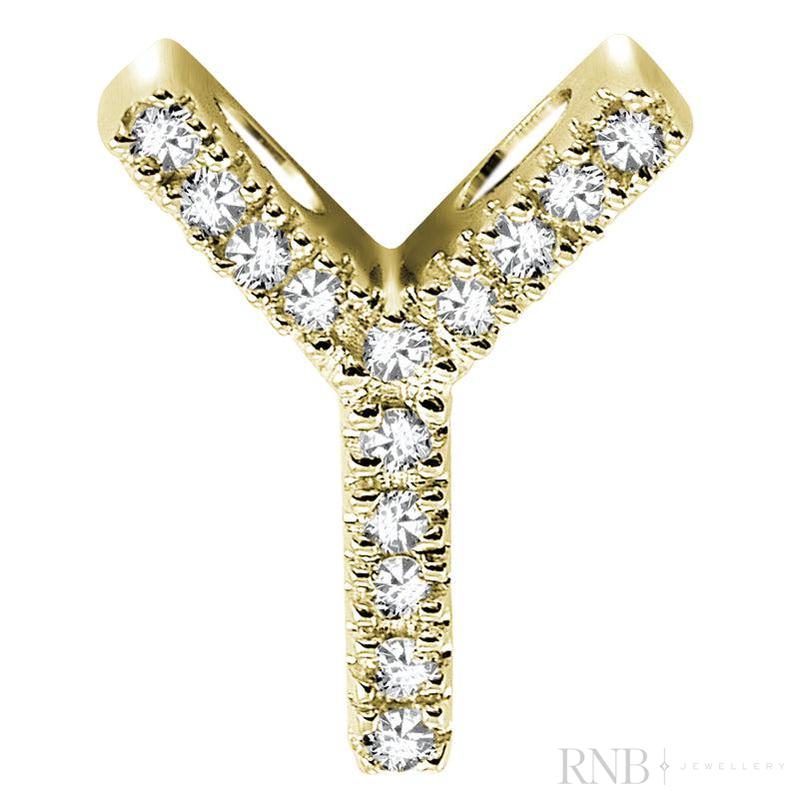 Block Diamond Initials