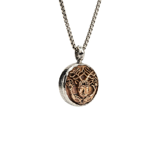 Petrichor God of the Wild Coin Pendant