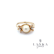 Floral Pearl RIng