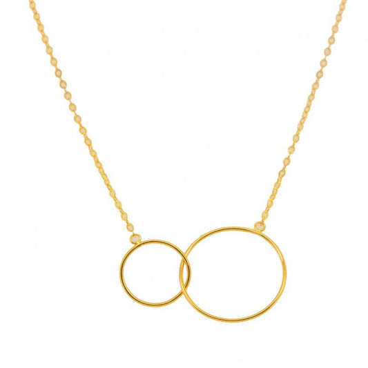 Interlocked Circle Necklace