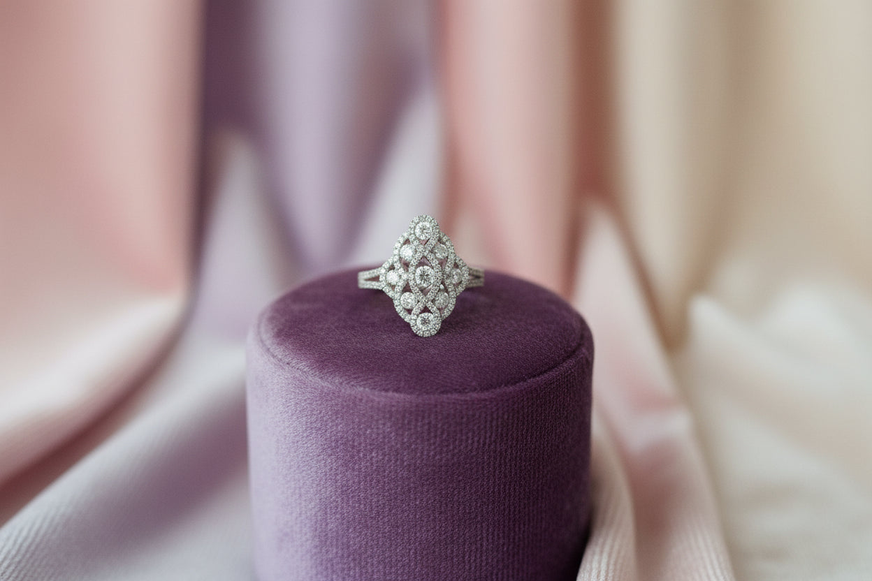 Diamond Cocktail Ring