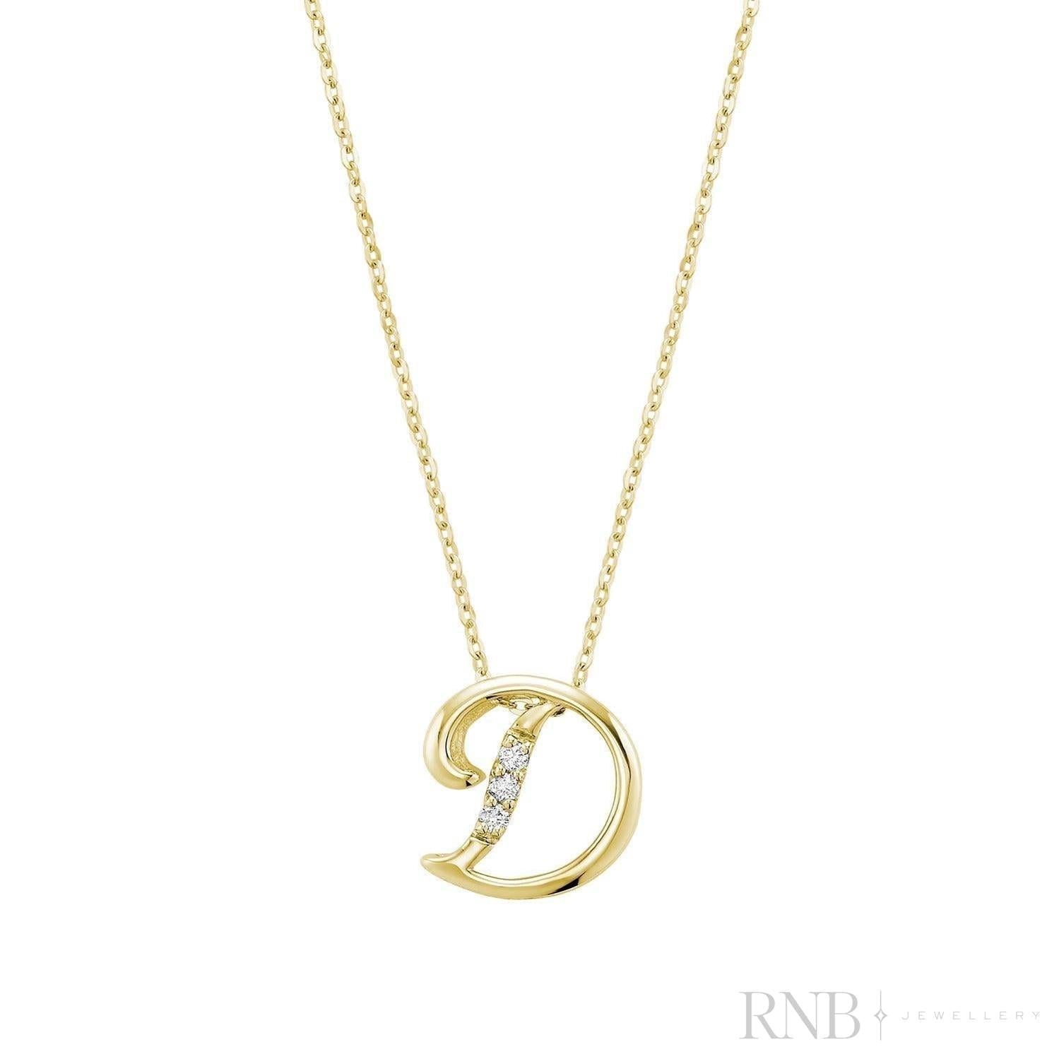 Mini Diamond Initials