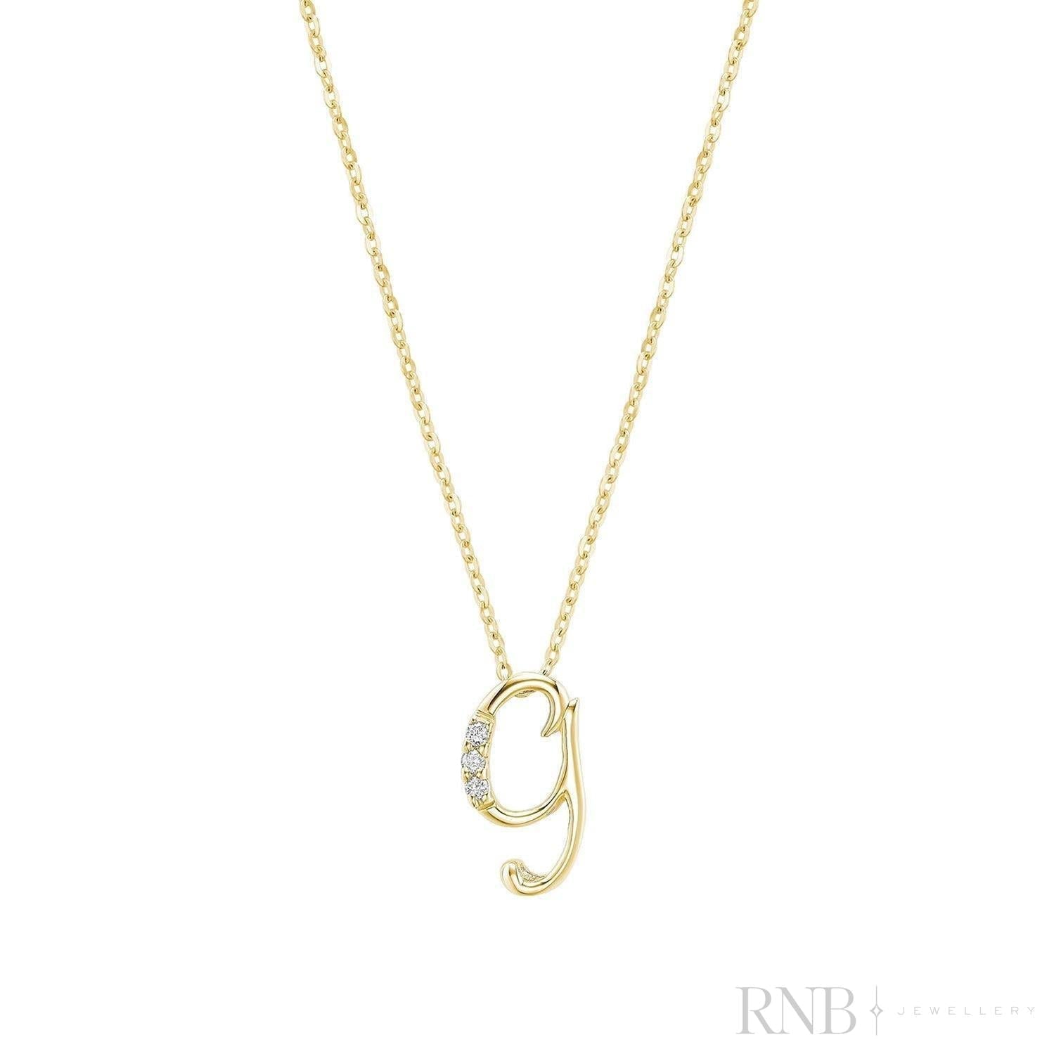 Mini Diamond Initials