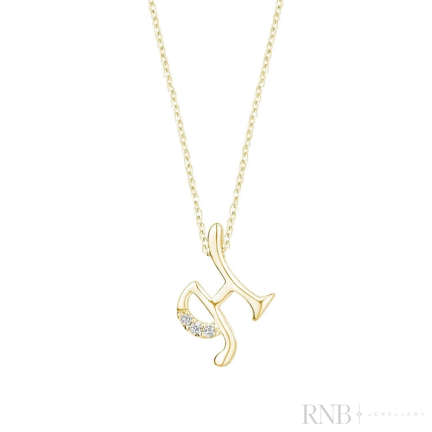 Mini Diamond Initials