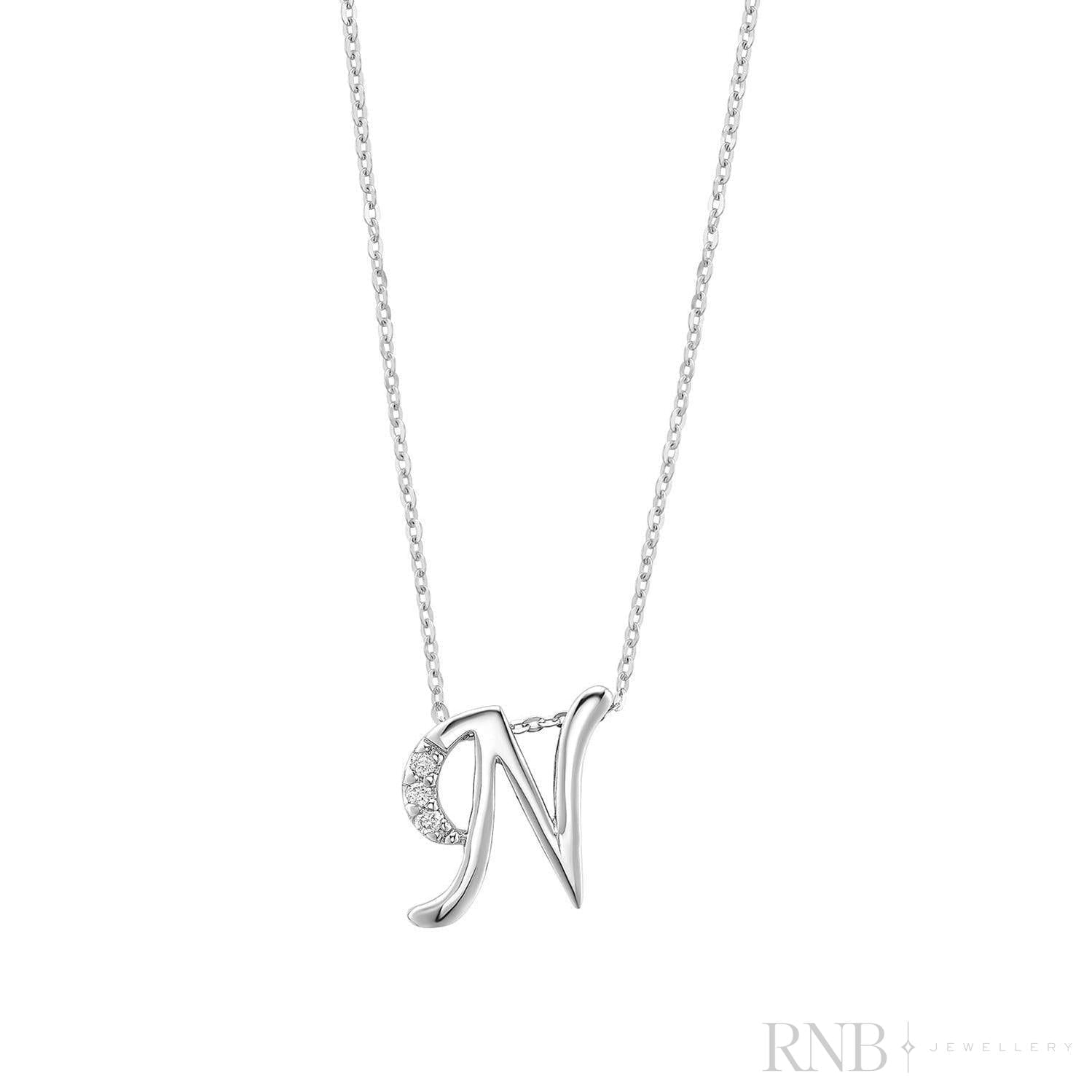 Mini Diamond Initials