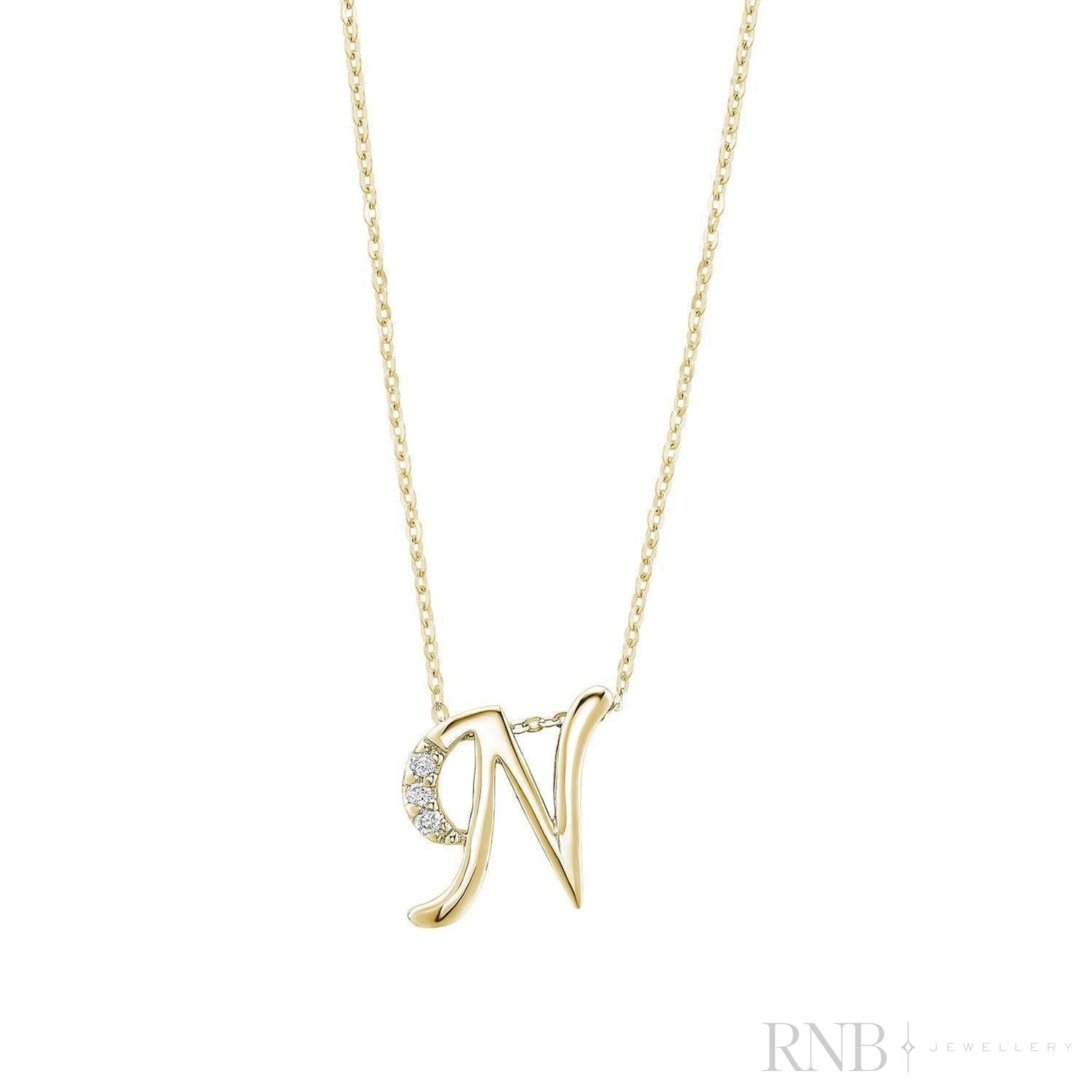 Mini Diamond Initials