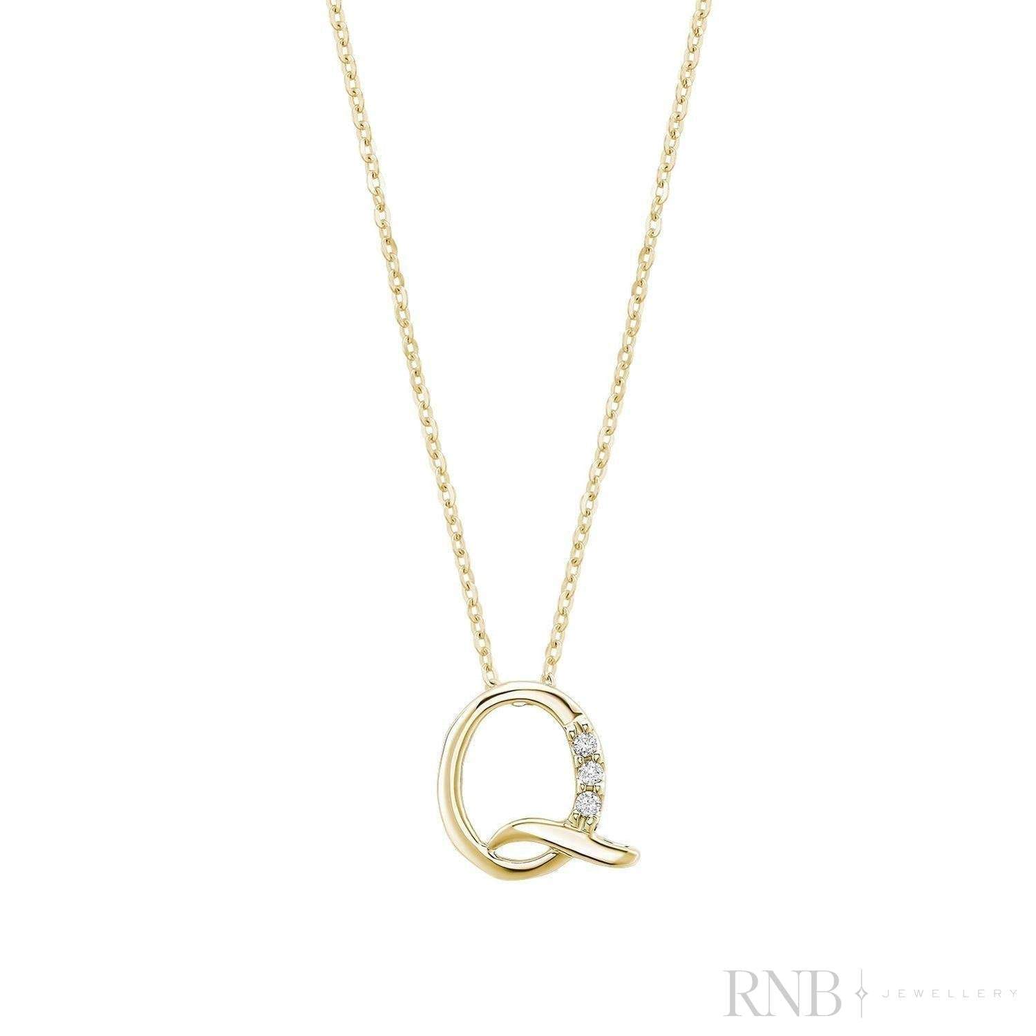 Mini Diamond Initials
