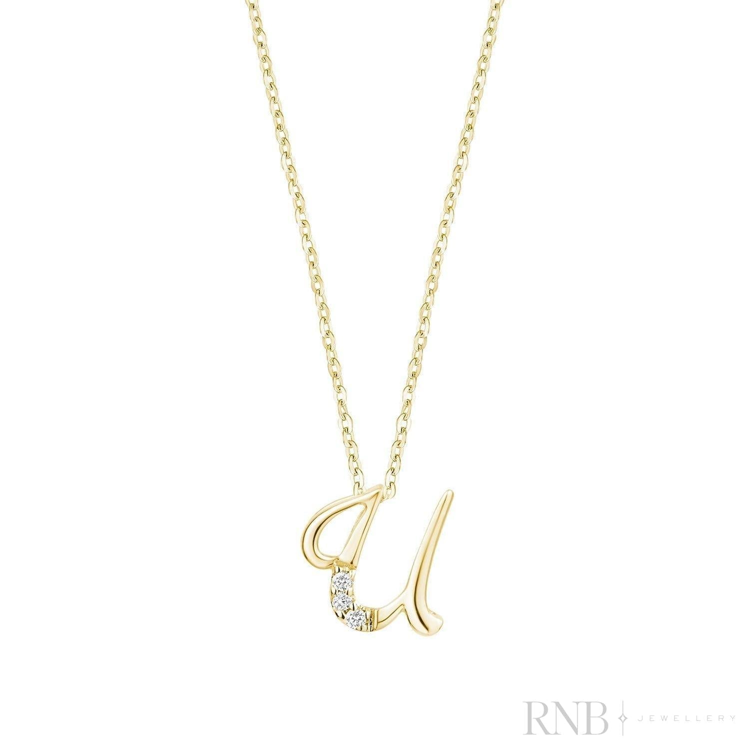 Mini Diamond Initials