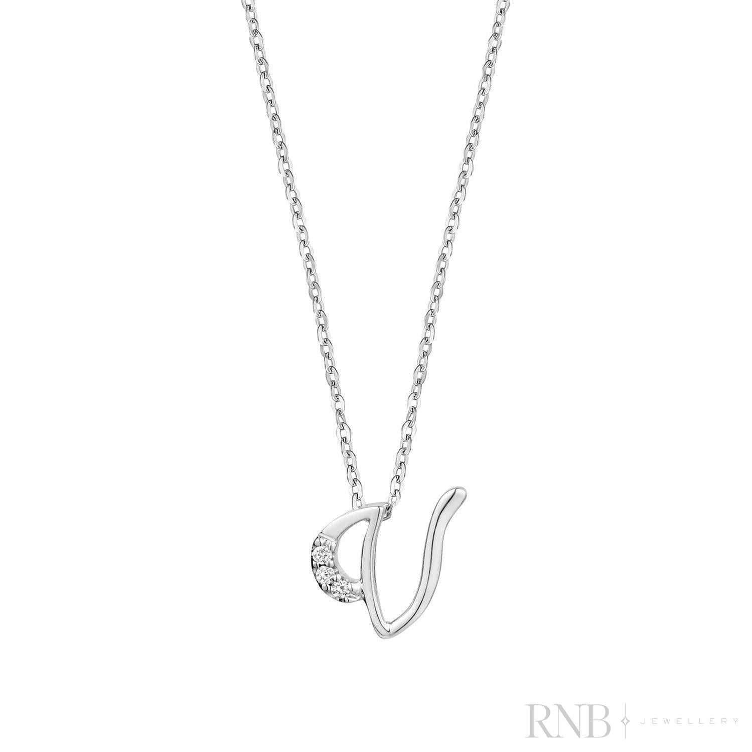 Mini Diamond Initials