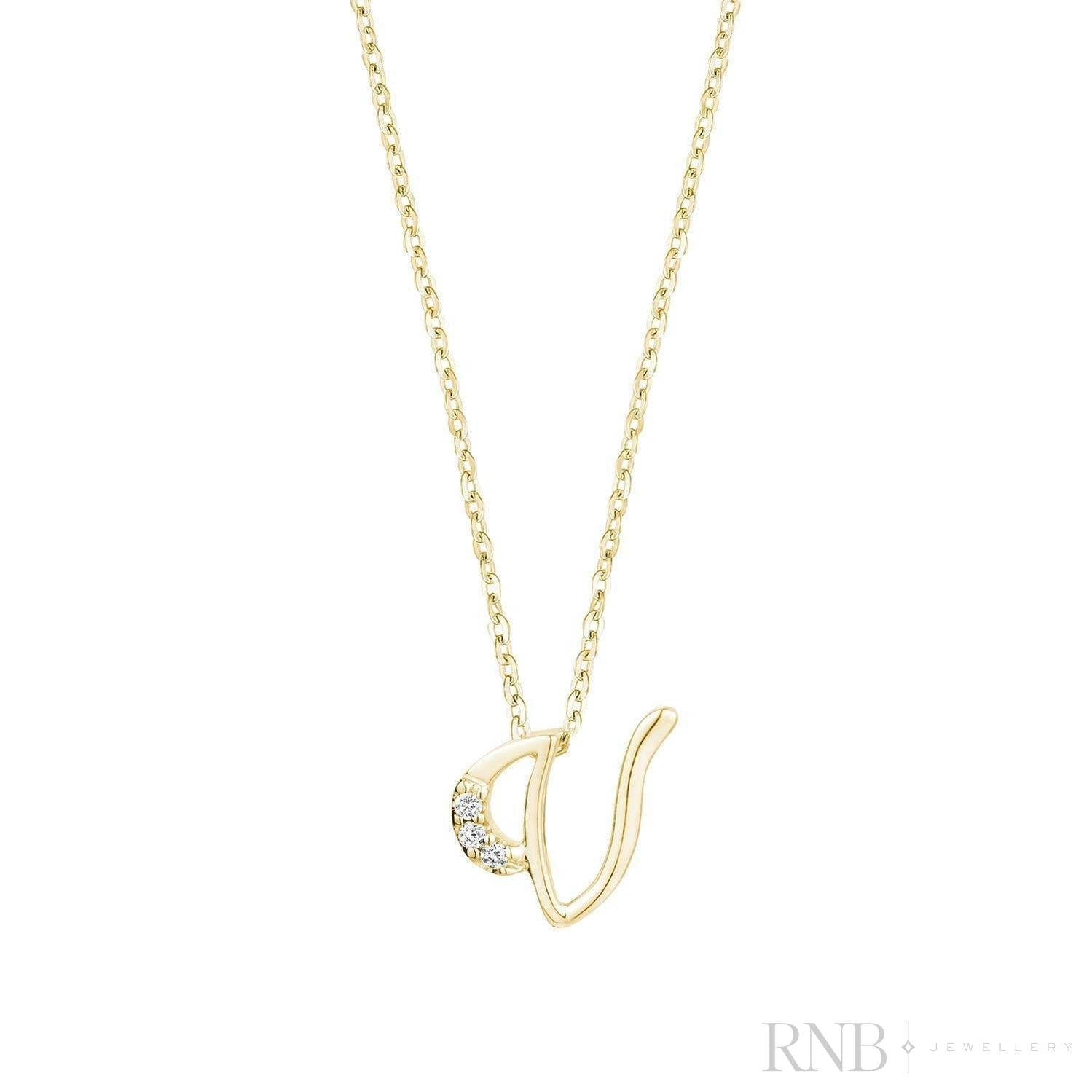Mini Diamond Initials