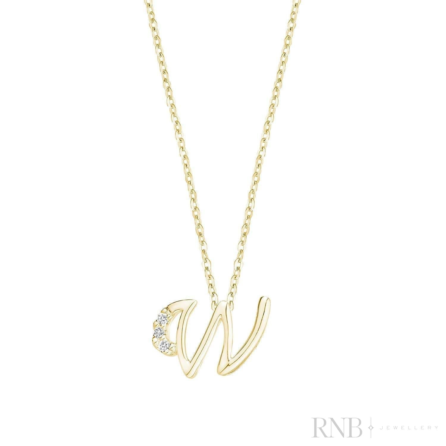 Mini Diamond Initials