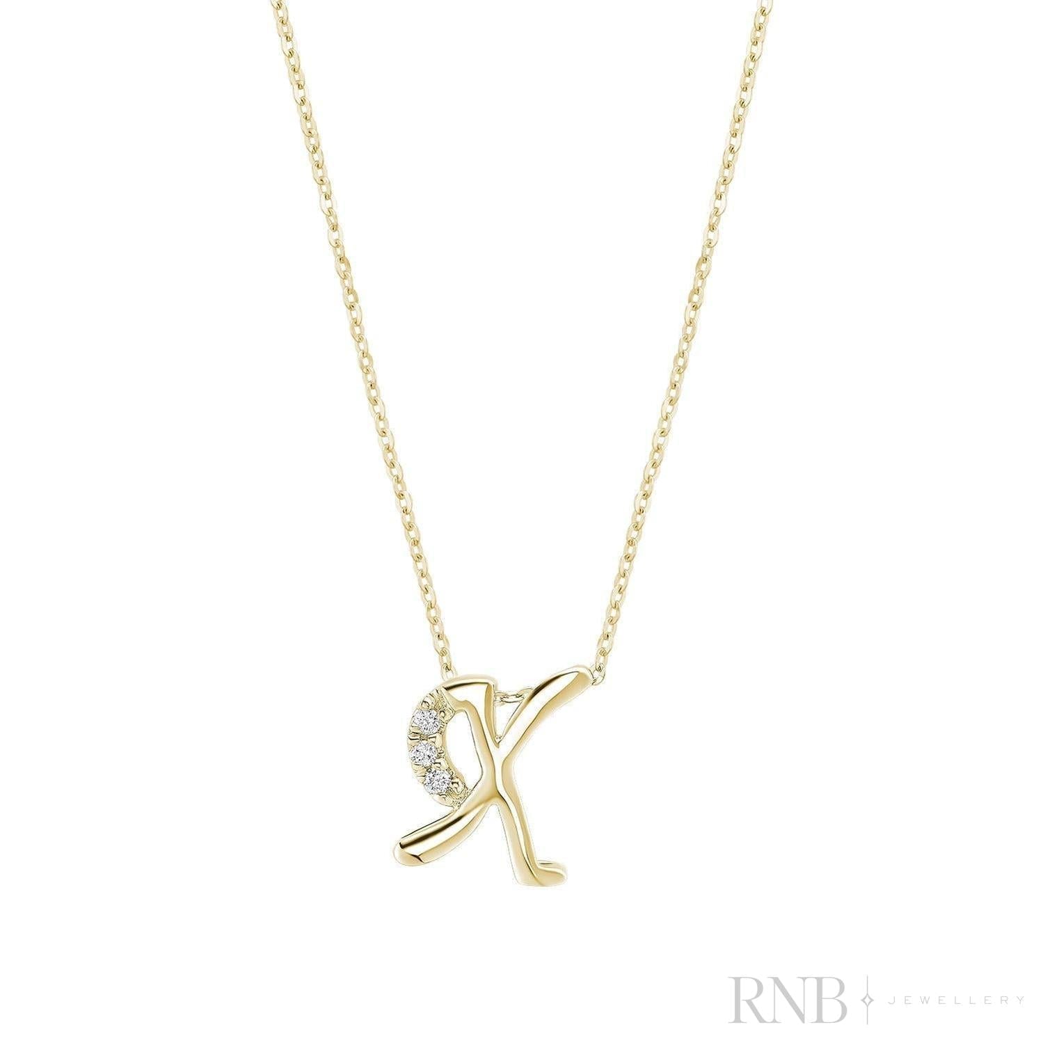 Mini Diamond Initials