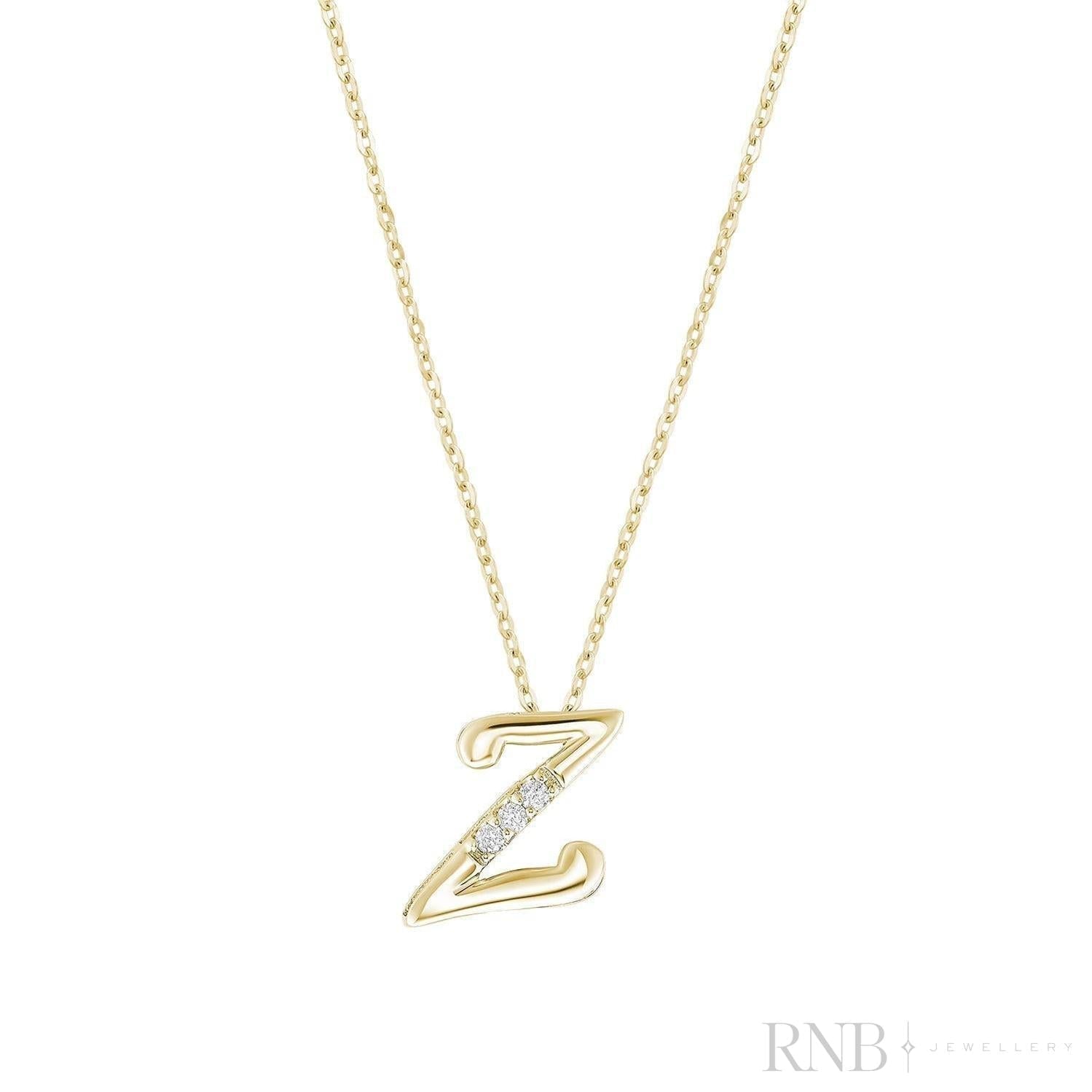 Mini Diamond Initials