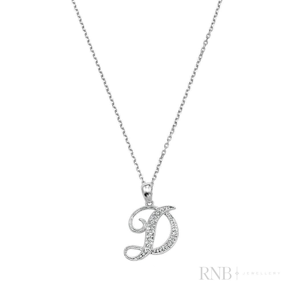 Script Diamond Initials