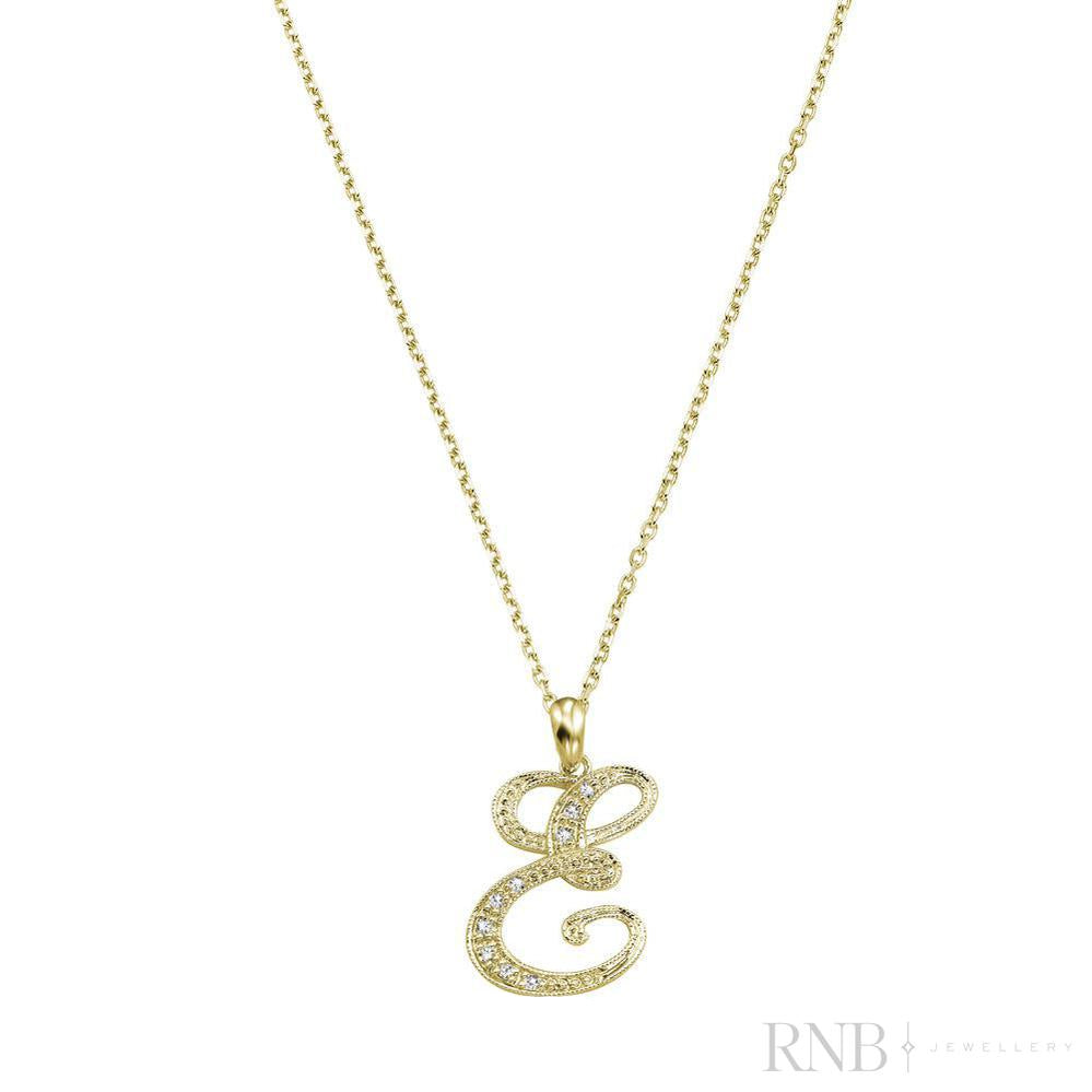 Script Diamond Initials