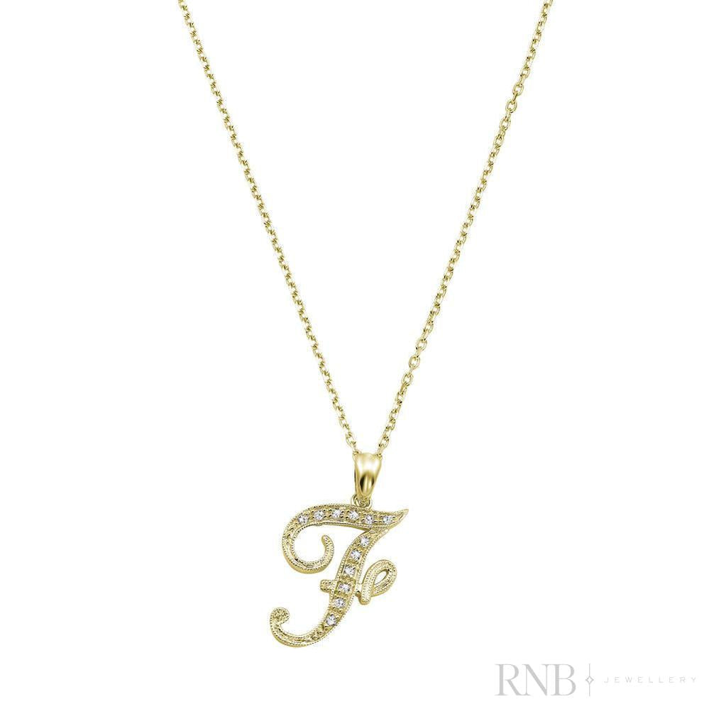 Script Diamond Initials