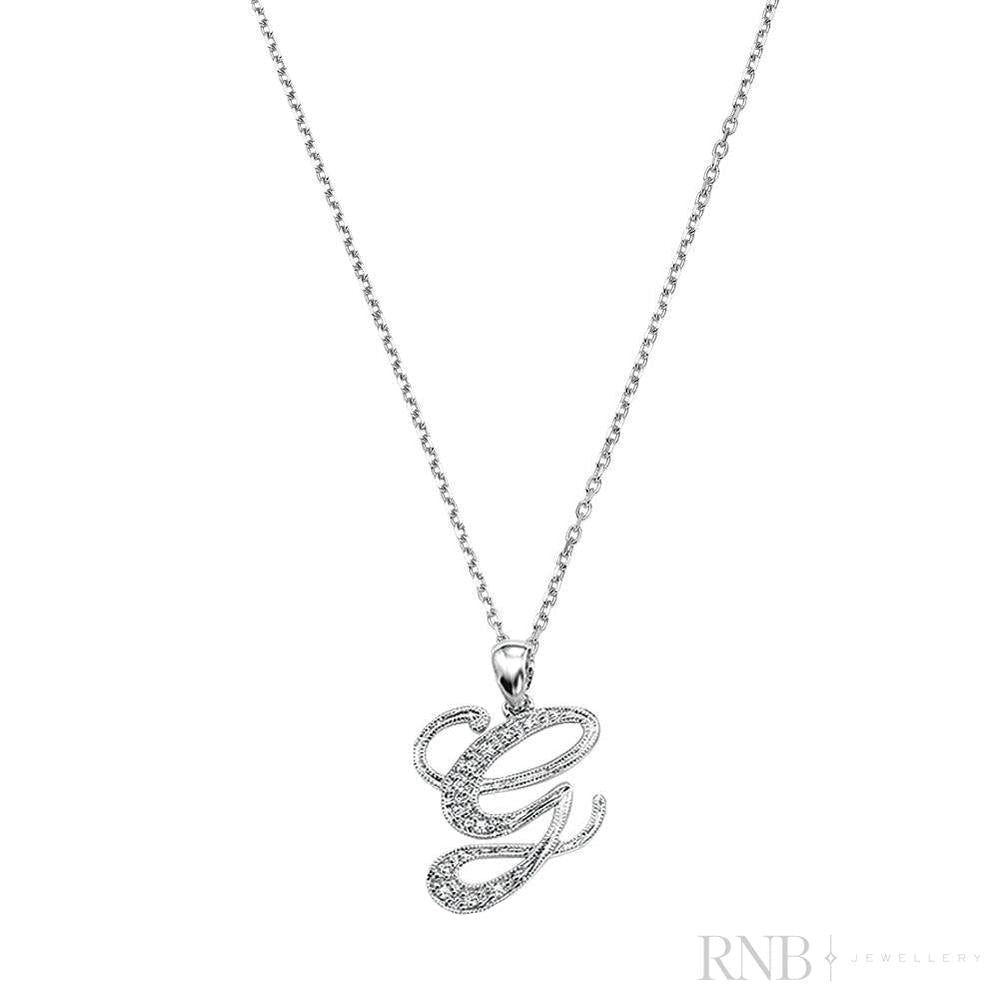 Script Diamond Initials