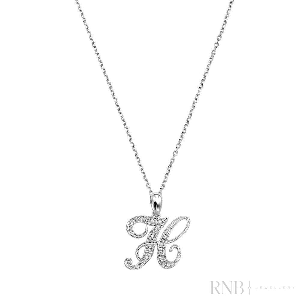 Script Diamond Initials