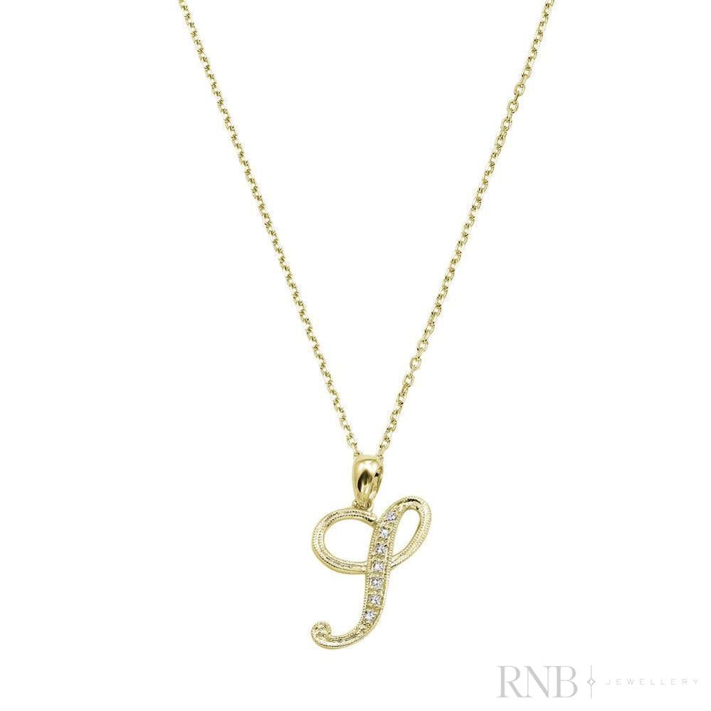 Script Diamond Initials