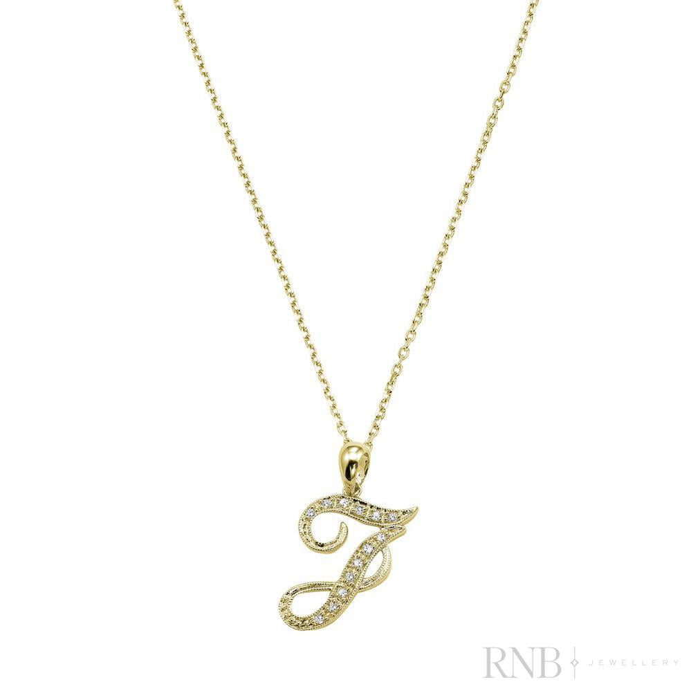 Script Diamond Initials