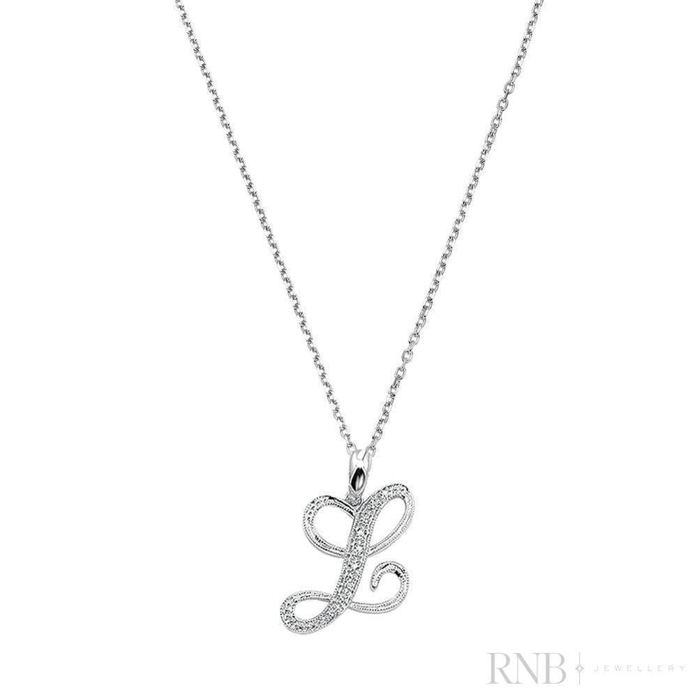 Script Diamond Initials