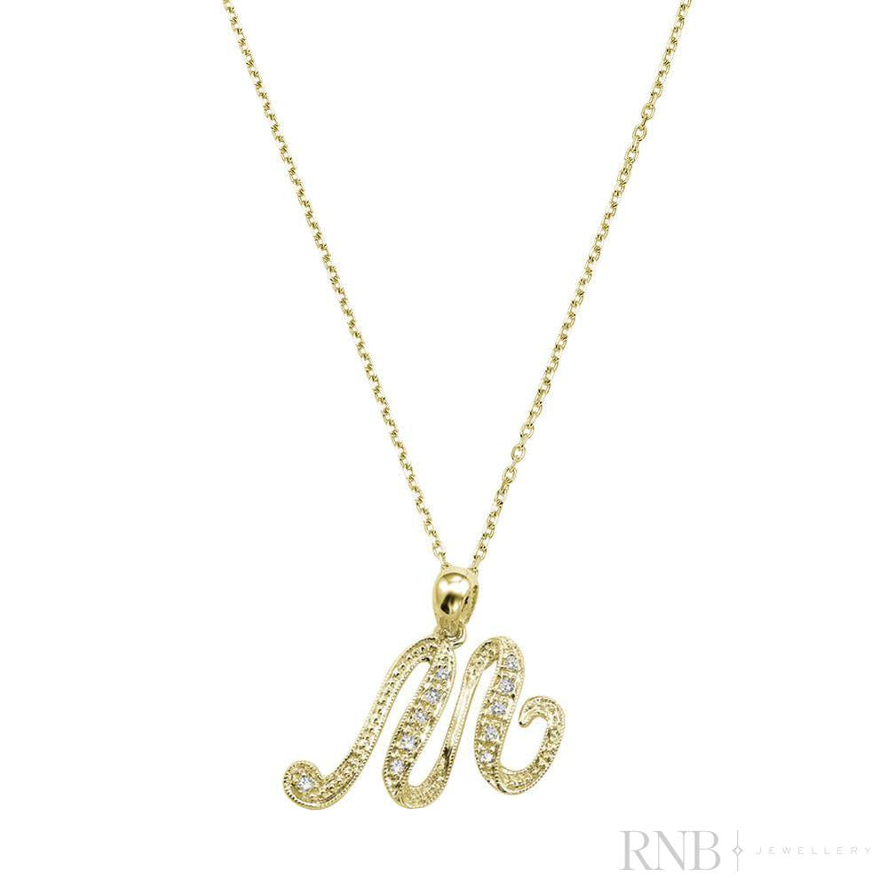 Script Diamond Initials