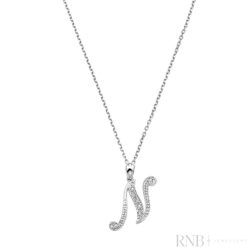 Script Diamond Initials