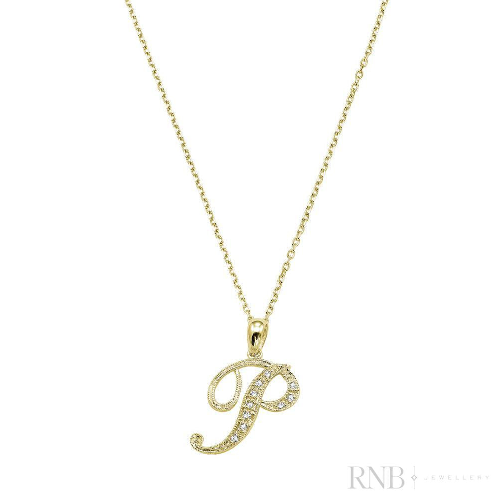 Script Diamond Initials