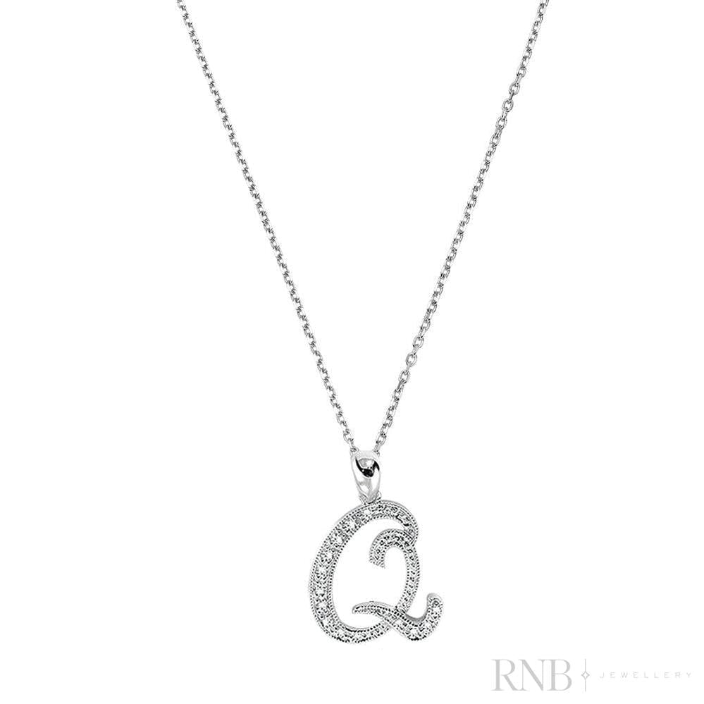 Script Diamond Initials