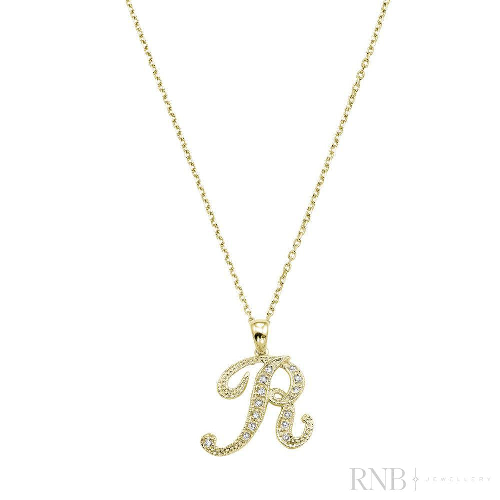 Script Diamond Initials
