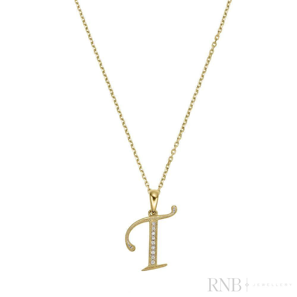 Script Diamond Initials