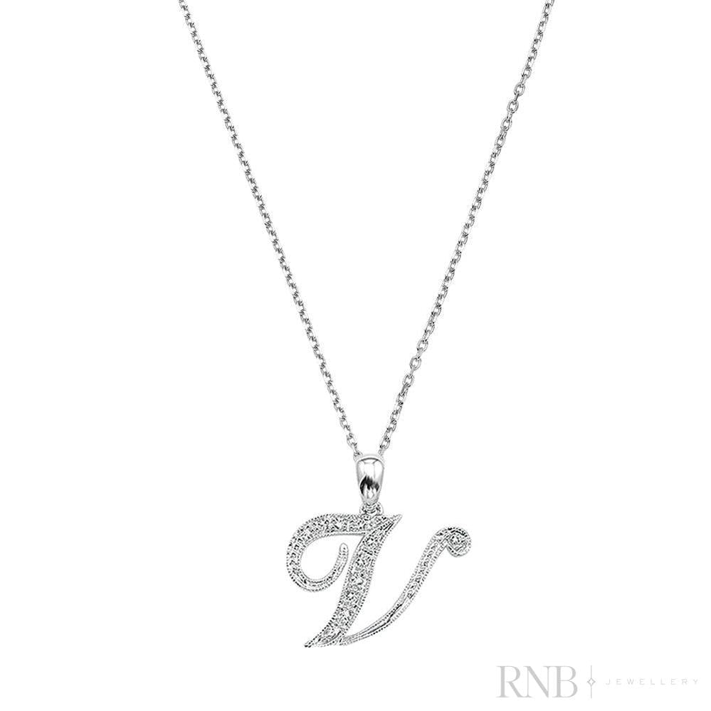 Script Diamond Initials