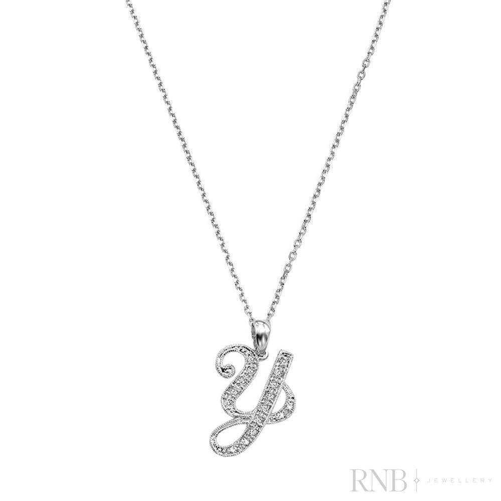 Script Diamond Initials