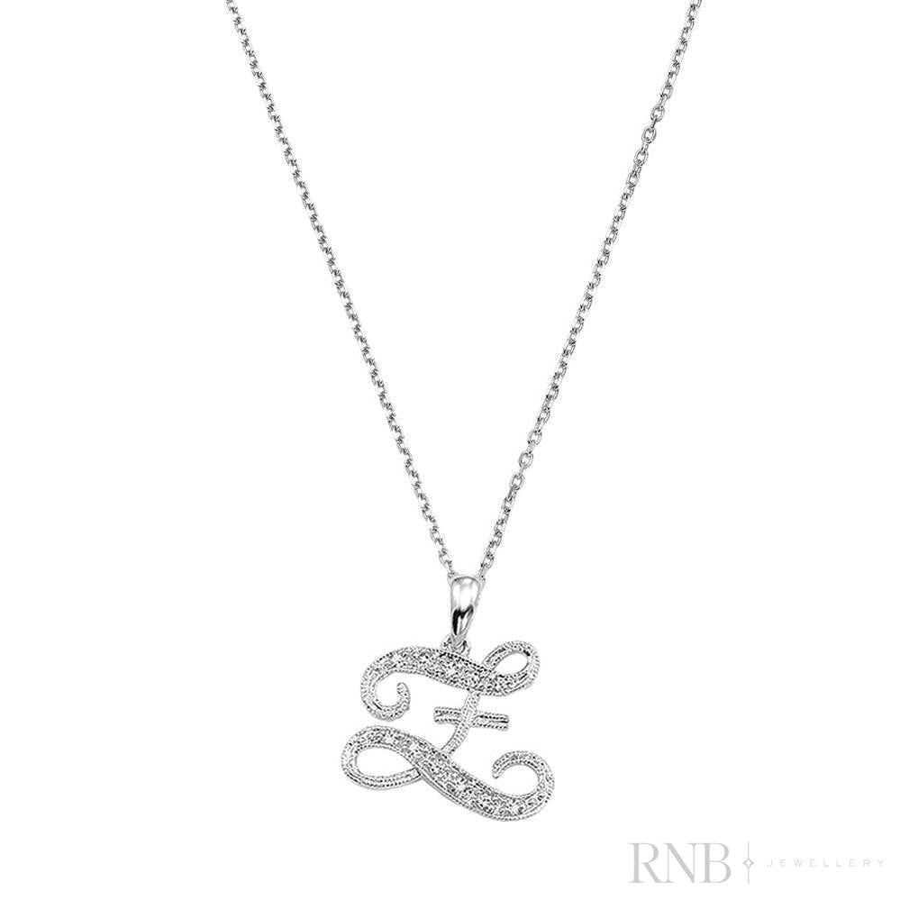 Script Diamond Initials