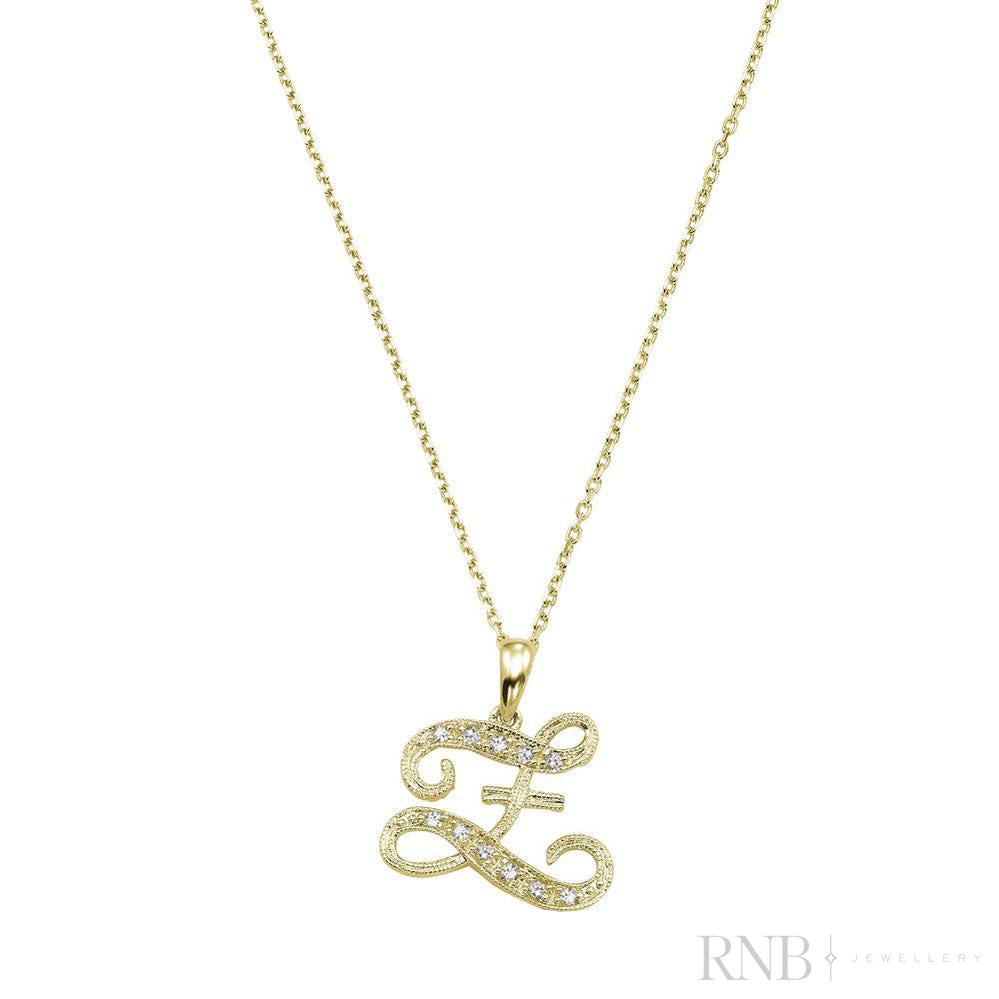 Script Diamond Initials
