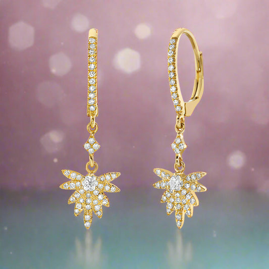 Diamond Dangle Fashion Earrings