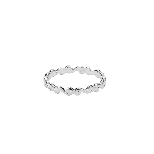 Swirl Stackable Ring