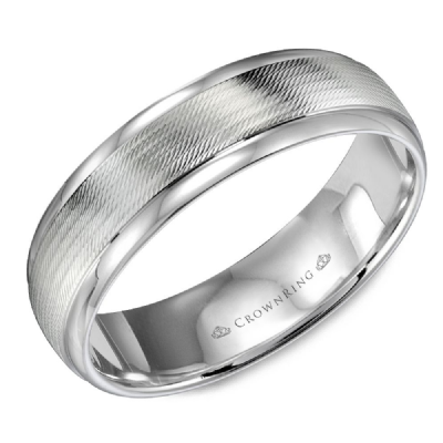 CrownRing Men's Wedding Band