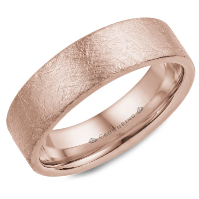 CrownRing Men's Wedding Band