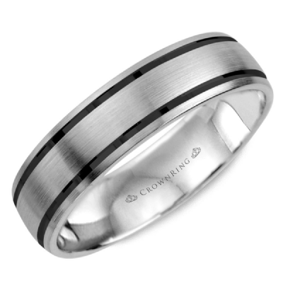 CrownRing Men's Wedding Band