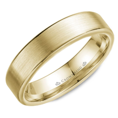 CrownRing Men's Wedding Band