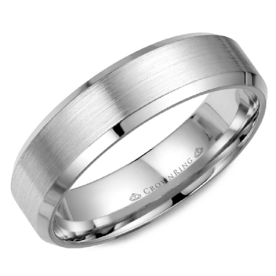 CrownRing Men's Wedding Band