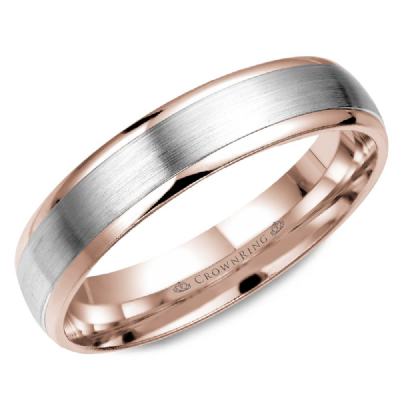 CrownRing Men's Wedding Band