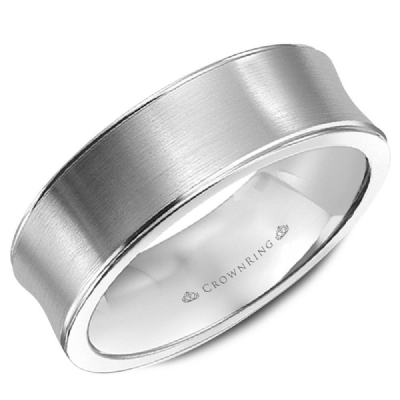 CrownRing Men's Wedding Band