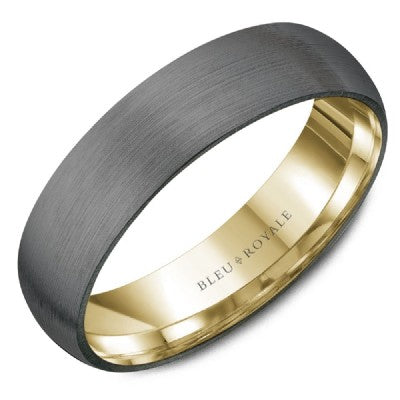 Bleu Royale Men's Wedding Band